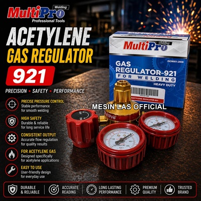 Jual Acetylene Regulator 921 Multipro Original Harga Terbaik Untuk Pengelasan