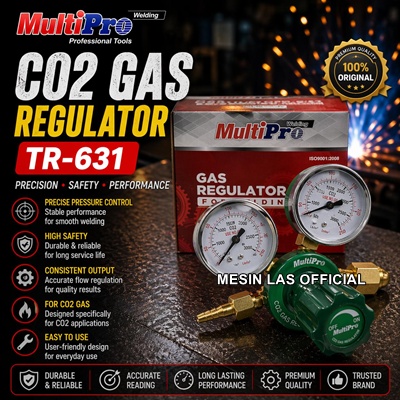 Jual CO2 Gas Regulator TR-631 Multipro Original Harga Terbaik