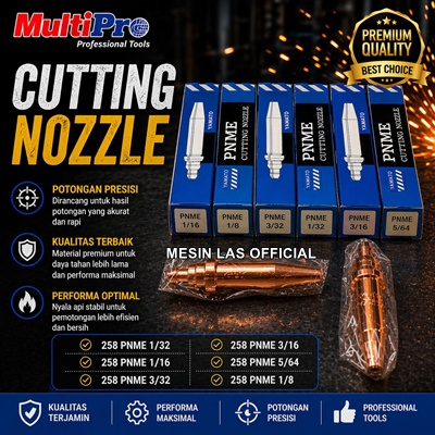 Jual Cutting Tip Nozzle 258 ANME Multipro Original For LPG