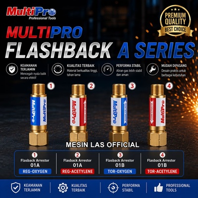 Jual Flashback Arrestor A Series Multipro Original Untuk Industri Pengelasan