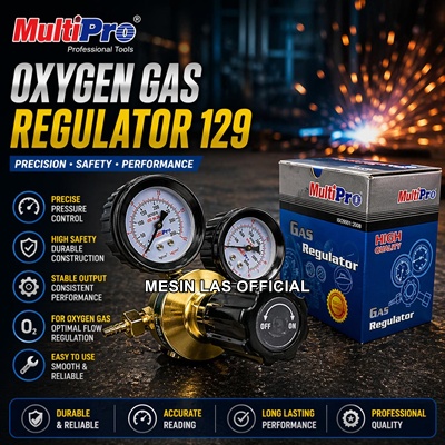 Jual Oxygen Gas Regulator 129 Multipro Harga Terbaik Original Berkualitas
