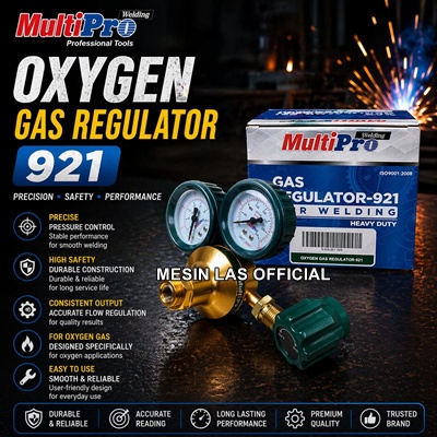 Jual Oxygen Gas Regulator 921 Multipro Original Harga Terbaik Untuk Pengelasan