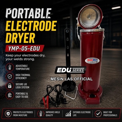Jual Portable Electrode Dryer YMP-05 Multipro Oven Las 5 kg Termos Pengering Electroda