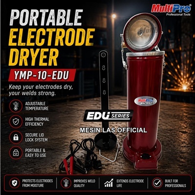 Jual Portable Electrode Dryer YMP-10 Multipro Oven Las 10 kg Termos Pengering Electroda